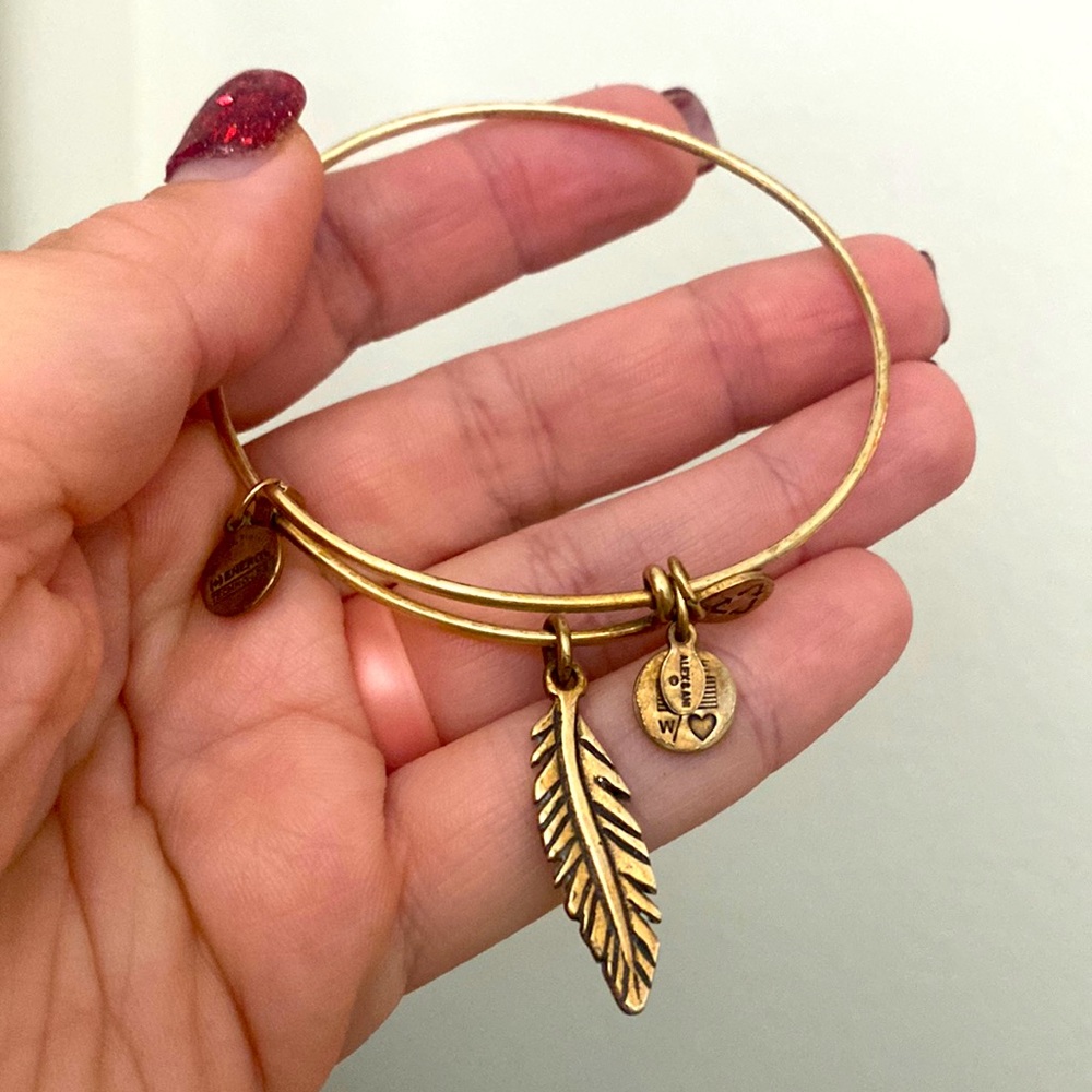 Alex and Ani Leaf Bangle